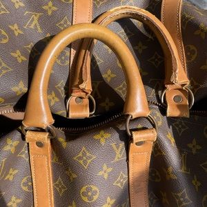 70’s Vintage Louis Vuitton duffel travel bag